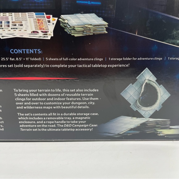 Dungeons & Dragons Campaign Case Terrain D&D 5E RPG Interlocking Tiles - Picture 5 of 8